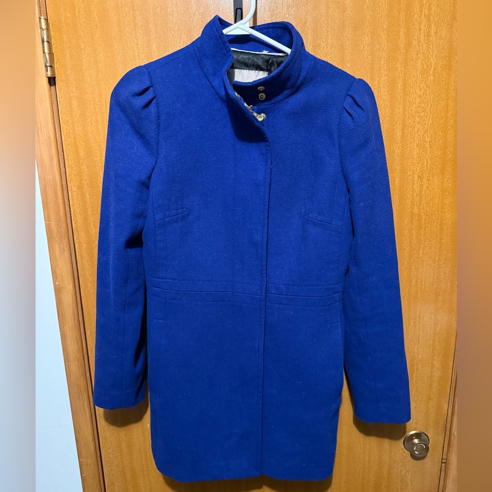 Banana Republic Royal Blue Pea Coat